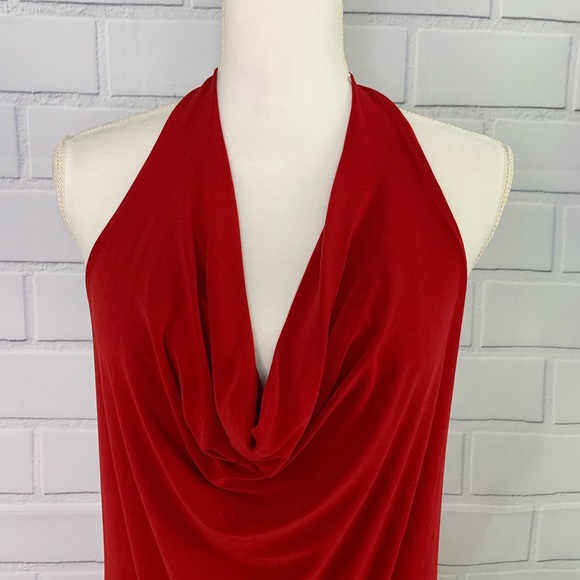 Fashion art red Napkin skirt dress 2XL - Picture 3 of 7